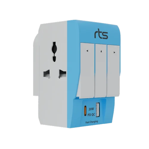 FOX PRO FP 111 3WAY ADAPTOR WITH TYPE A&C USB