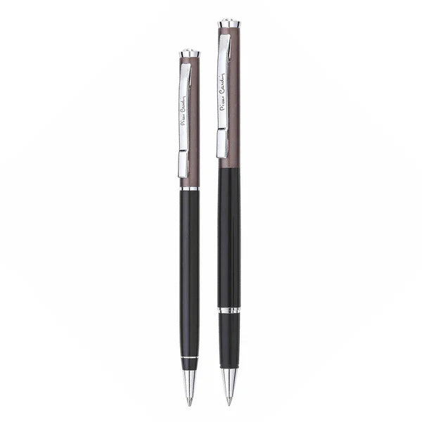 PIERRE CARDIN BEAUTIFUL SET ROLLER BALL PEN+BALL PEN