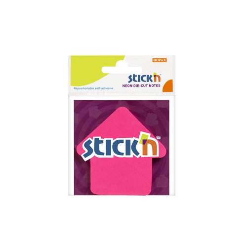 HOPAX 21181 STICK'N NEON DIE-CUT NOTES