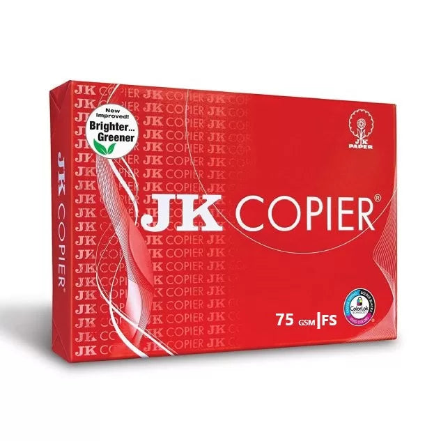 JK FULL SCAPE 75GMS COPIER PAPER REAM 500SHEET