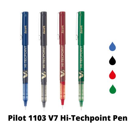 PILOT 1103 HI-TECPOINT V7 PEN BLUE