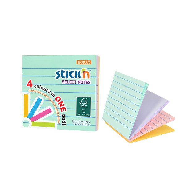HOPAX 21577 STICK'N MAGIC NOTES 3X3