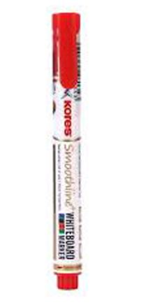 KORES WHITE BOARD MARKER RED 30