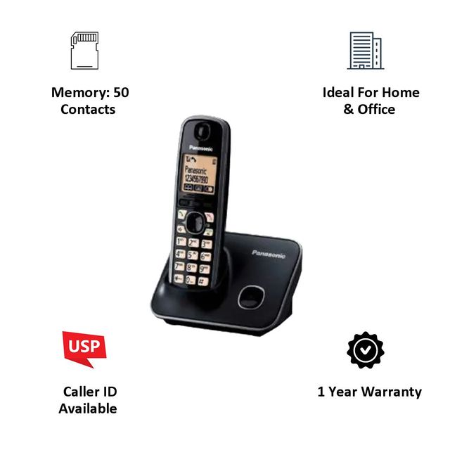 PANASONIC KXTG3711SX CORDLESS PHONE