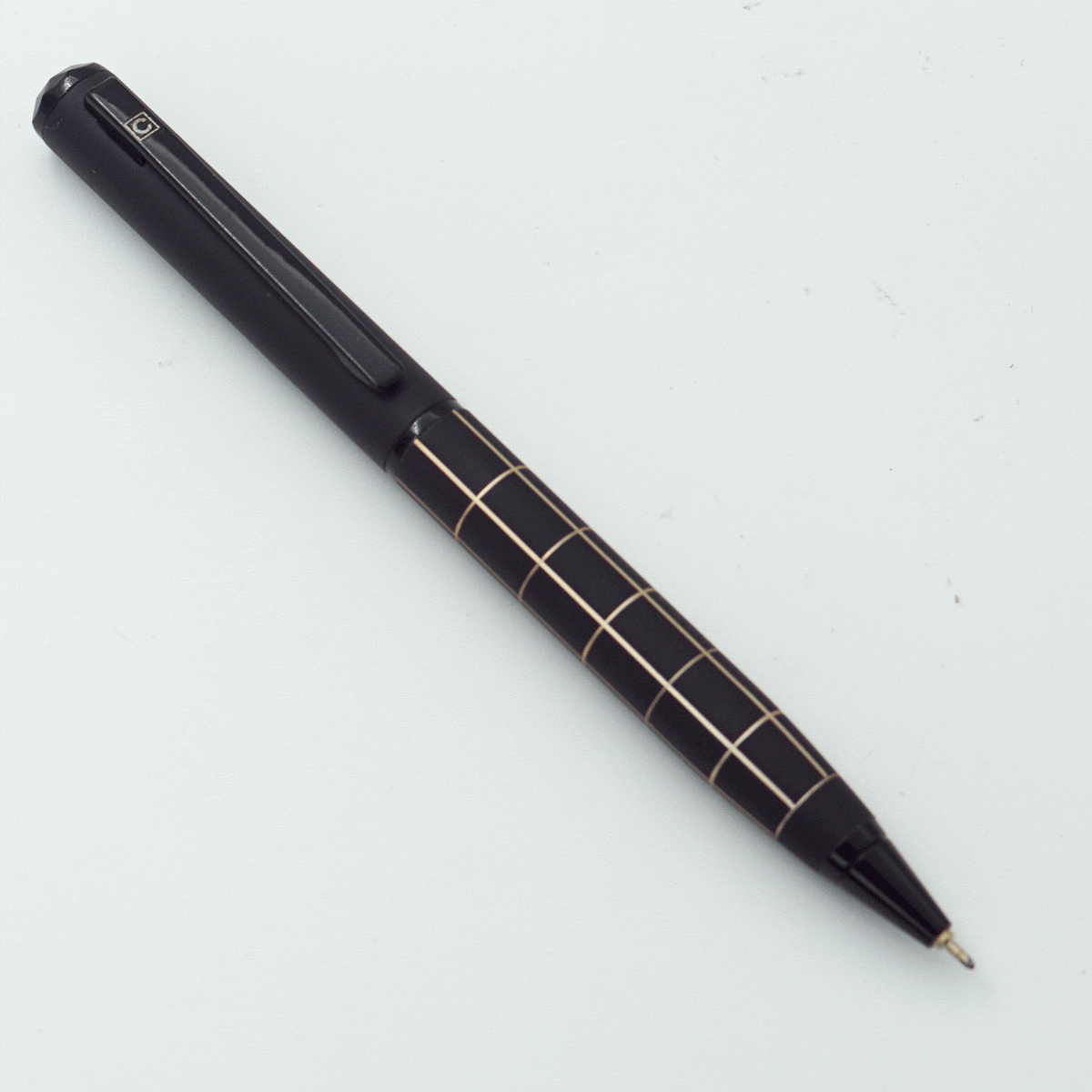 CELLO CHEQUERS METAL PEN