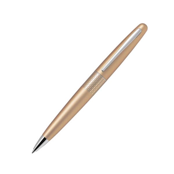 PILOT 2247 METAL PEN ZIGZAG MR1 GOLD ROLLER BALL PEN
