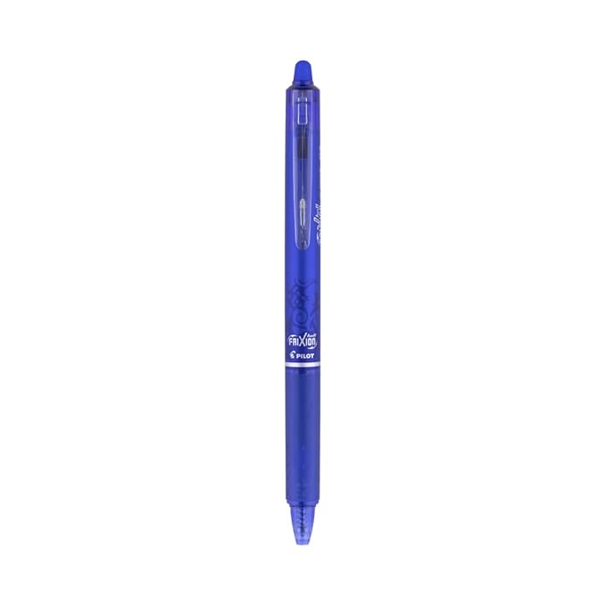 PILOT 1116 FRIXION ROLLER BALL PEN BLUE