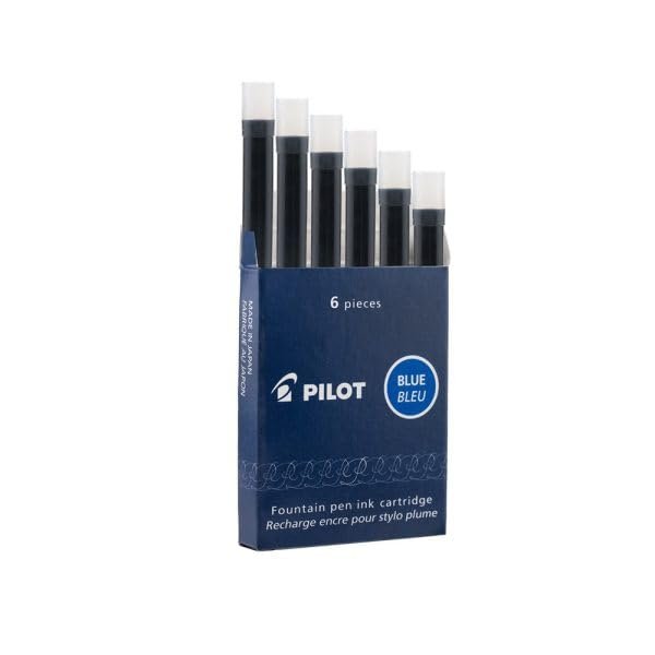 PILOT 2352 INK CARTRIDGE IC50L BLUE PACK OF 6PCS