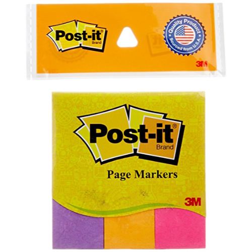 3M PAGE MARKERS 3 COLOUM