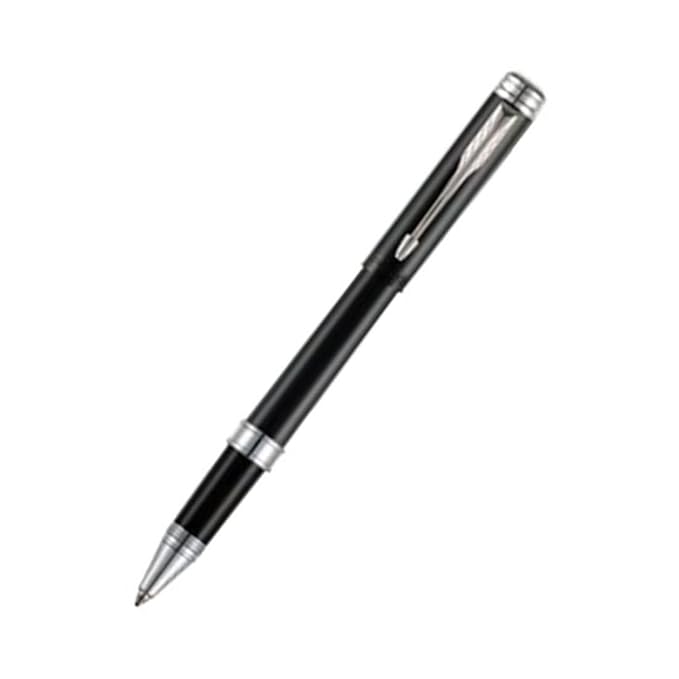 PARKER FOLIO STANDARD CHROME TRIME ROLLER BALL PEN