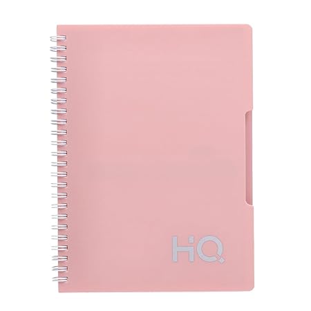 HQ 27034 A5 1SUBJECT NOTEBOOK PINK 140