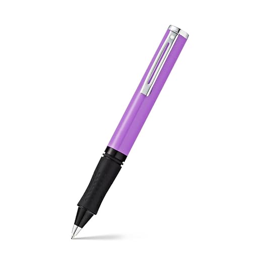 SHEAFFER 9203 POP LILAC CHROME TRIM ROLLER BALL PEN