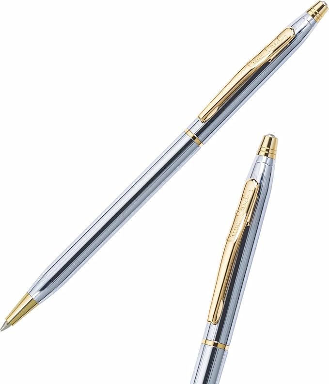 PIERRE CARDIN KRISS WHITE GOLD BALL PEN