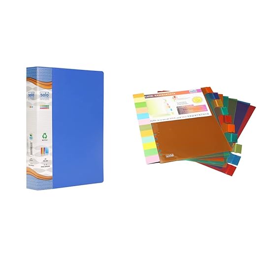 SOLO RB 408 A5 RING BINDER