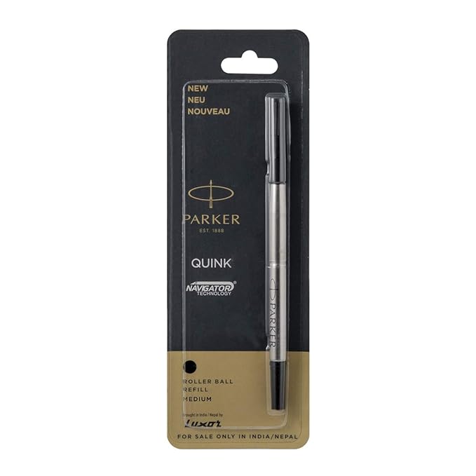 PARKER REFILL MEDIUM BLACK ROLLER BALL PEN