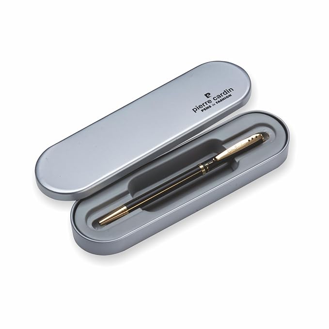 PIERRE CARDIN BEVERLY HILLS BLACK & GOLD BALL PEN