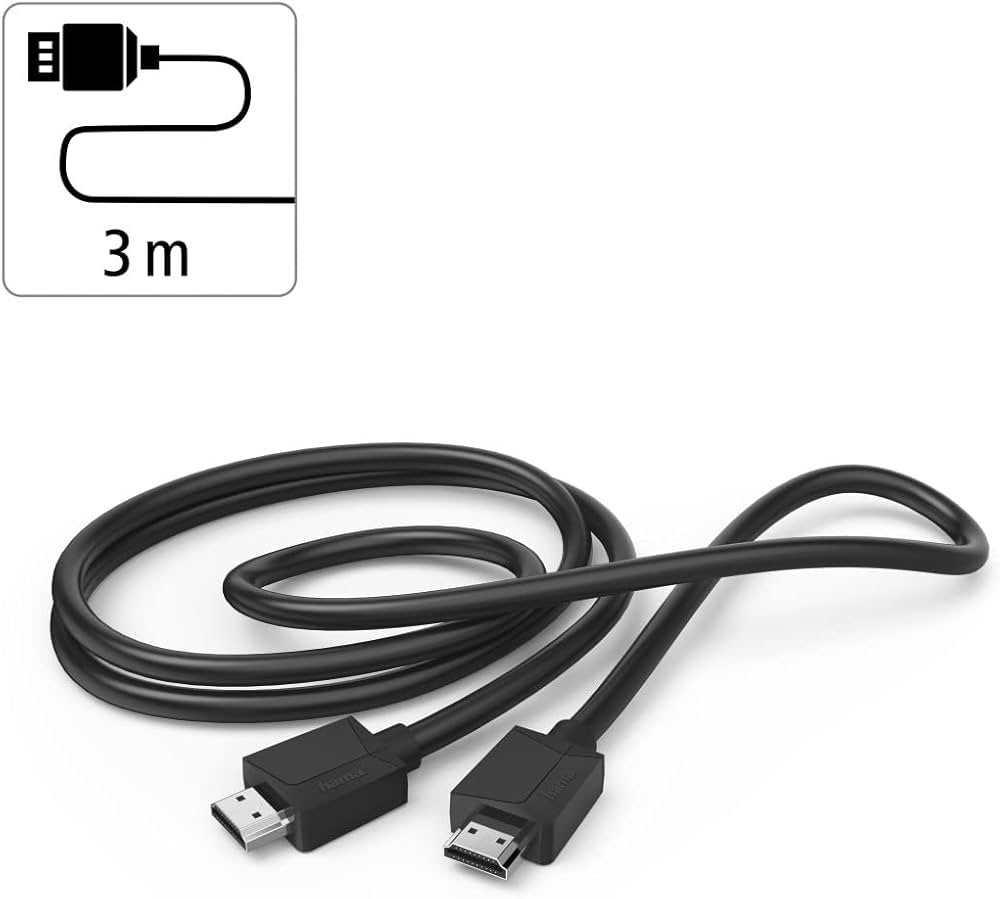 HAMA HDMI CABLE WITH ETHERNET 3M