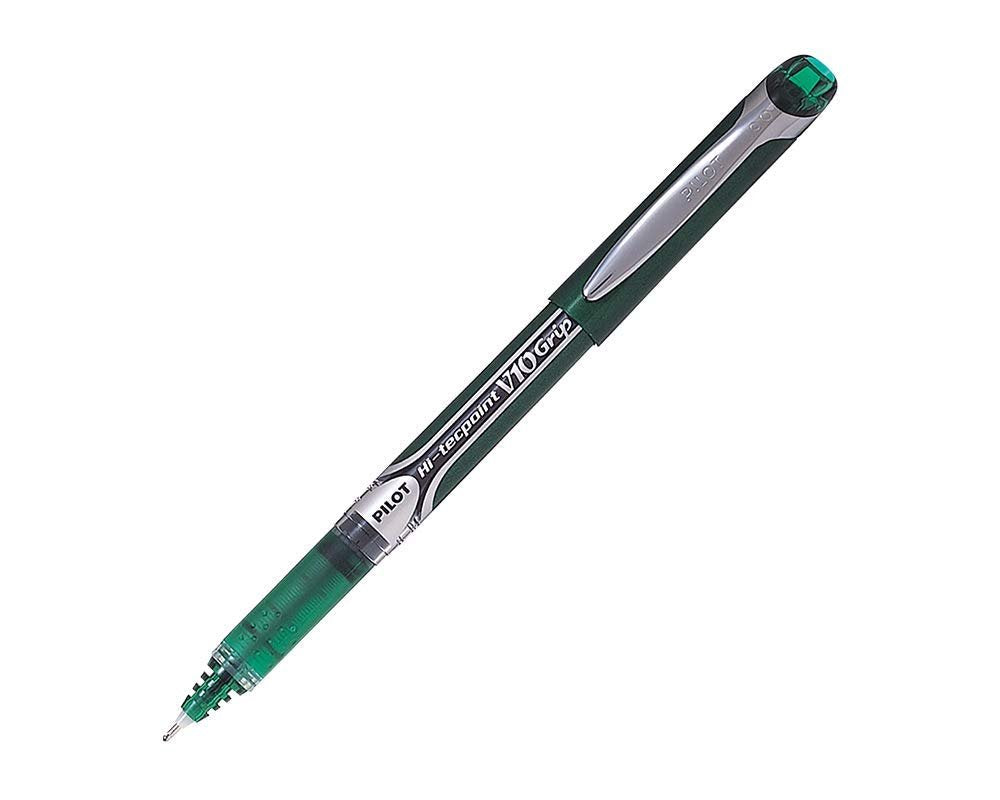 PILOT 1108 HI-TECPOINT V10 GRIP PEN - GREEN