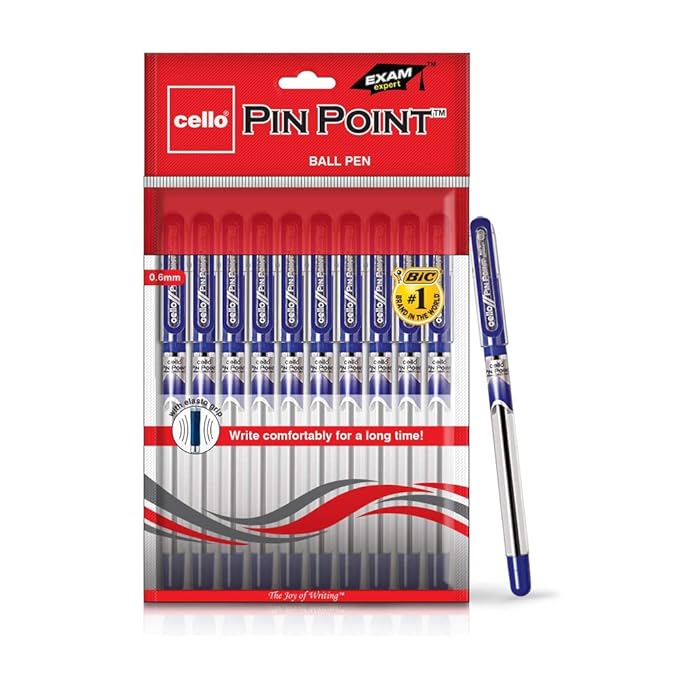 CELLO PINPOINT BALL PEN BLUE