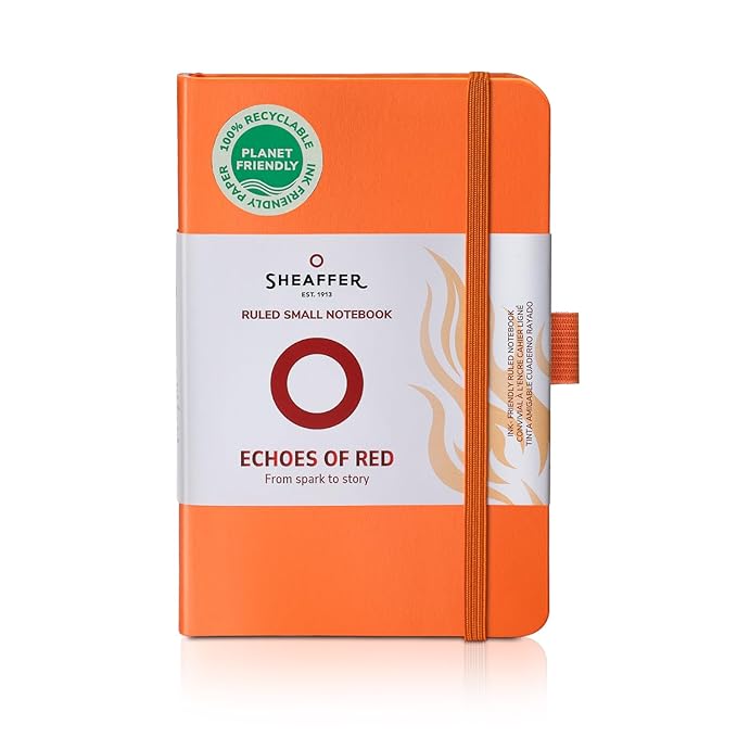SHEAFFER 36593 ECHOES OF RED A6 NOTEOOKB ORANGE