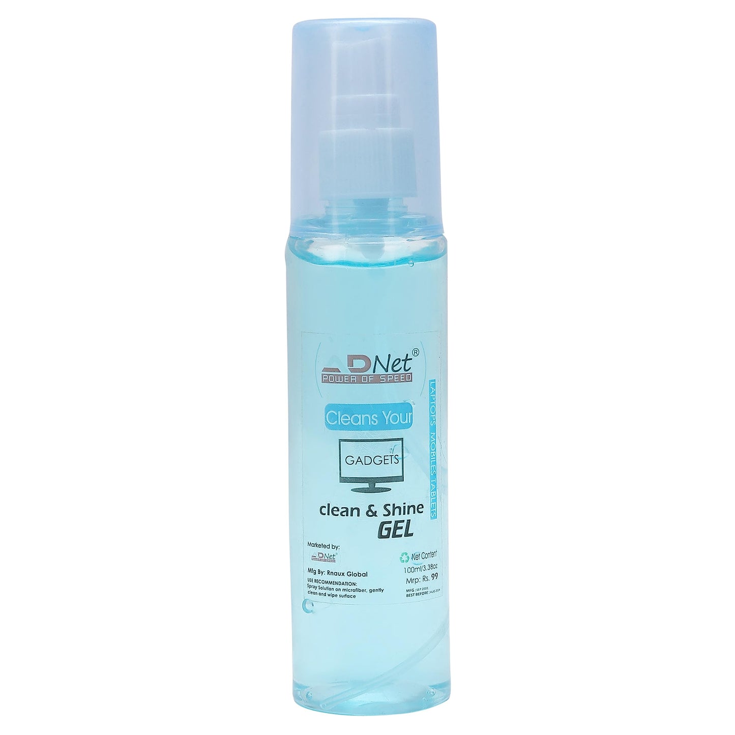 ADNET CLEAN & SHINE GEL 100ML 99