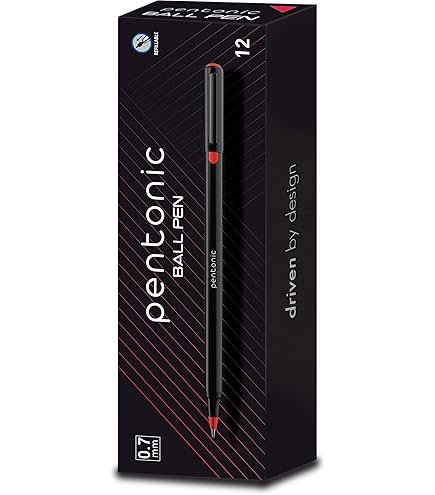 PENTONIC BALL PEN PACK OF 10PCS - RED