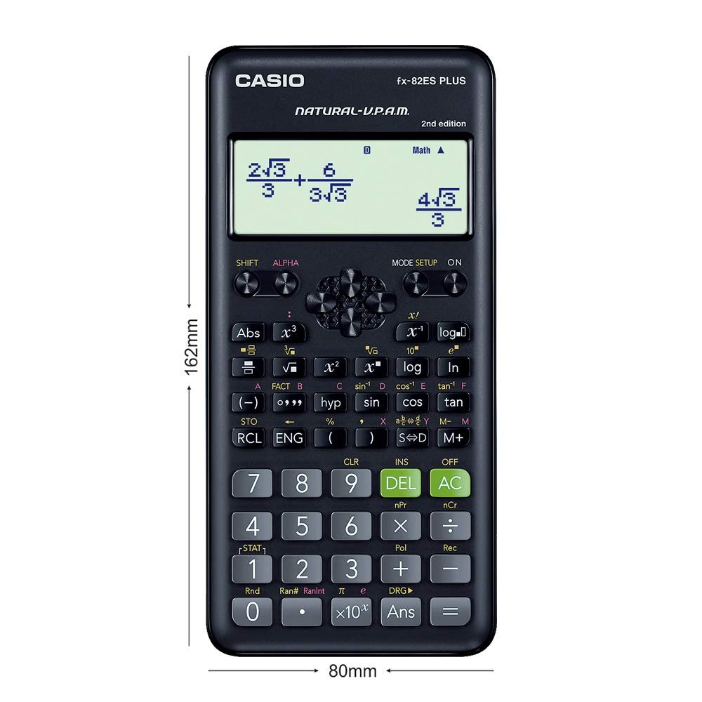 CASIO FX 82ES PLUS SCIENTIFIC CALC 745