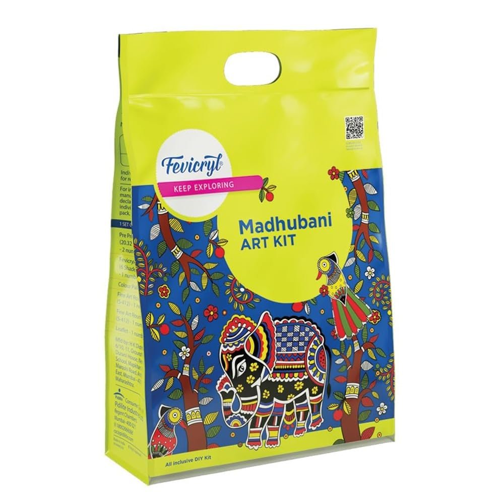 FEVICRYL ART OF INDIA MADHUBANI TRADITIONAL ART KIT