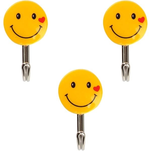 HOOK 9807 CUTE STYLE SMILEY PACK OF 2PCS