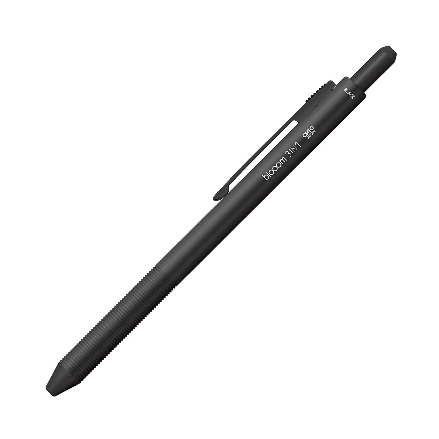 OHTO MF-25B3 BLOOM 3IN1 MULTIFUNCTION PEN (RED,BLACK,MECHANICAL PENCIL 0.5MM) GREY