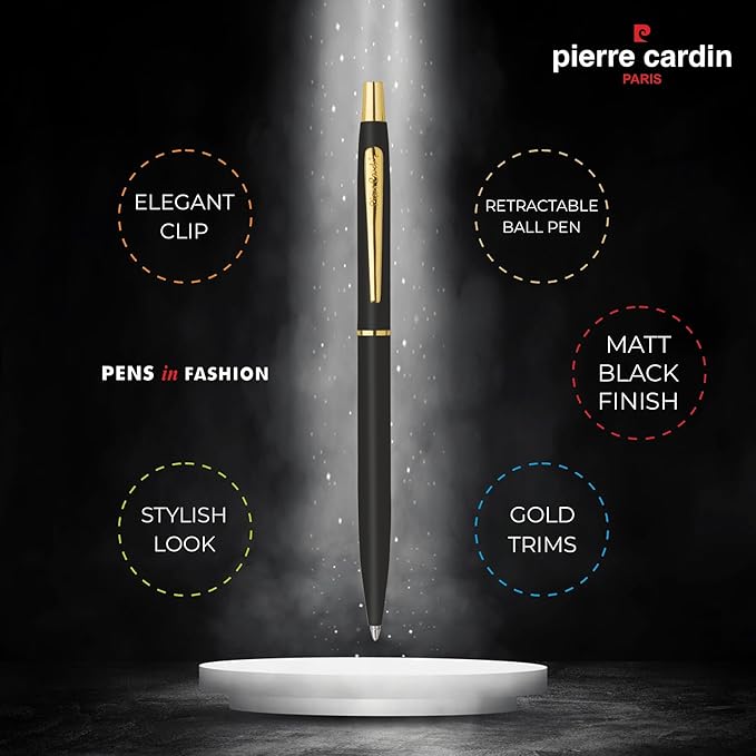 PIERRE CARDIN PLATINA BALL PEN + KEYCHAIN