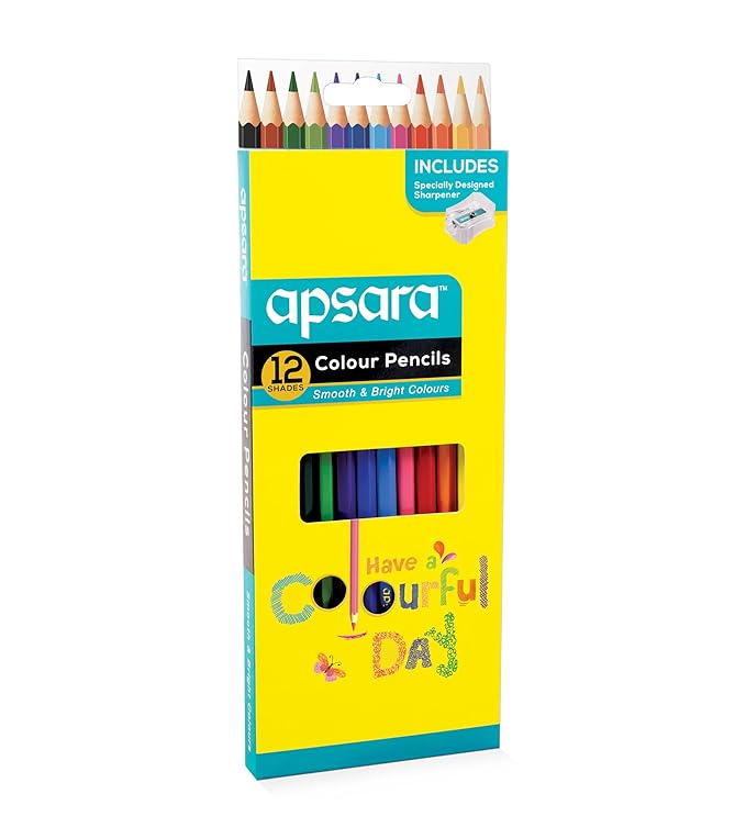 NATARAJ FULL SIZE 12 COLOUR PENCIL