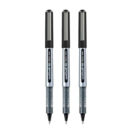 UNIBALL 150 EYE 0.5MM BLACK ROLLER BALL PEN