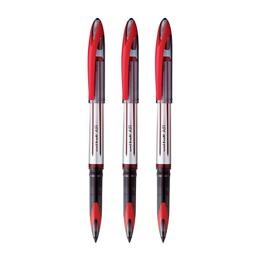 UNIBALL 188 M AIR 0.7MM RED ROLLER BALL PEN