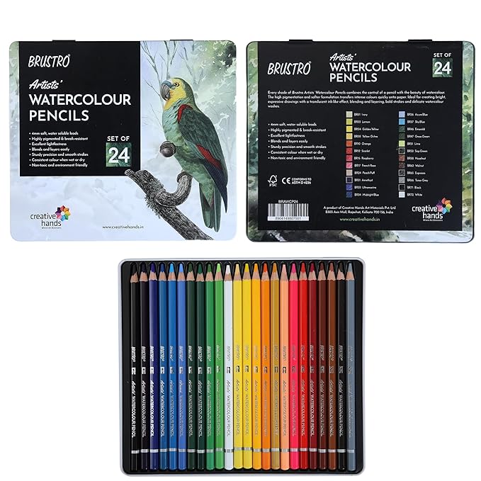 BRUSTRO ARTIST WATERCOLOR PENCIL 24N