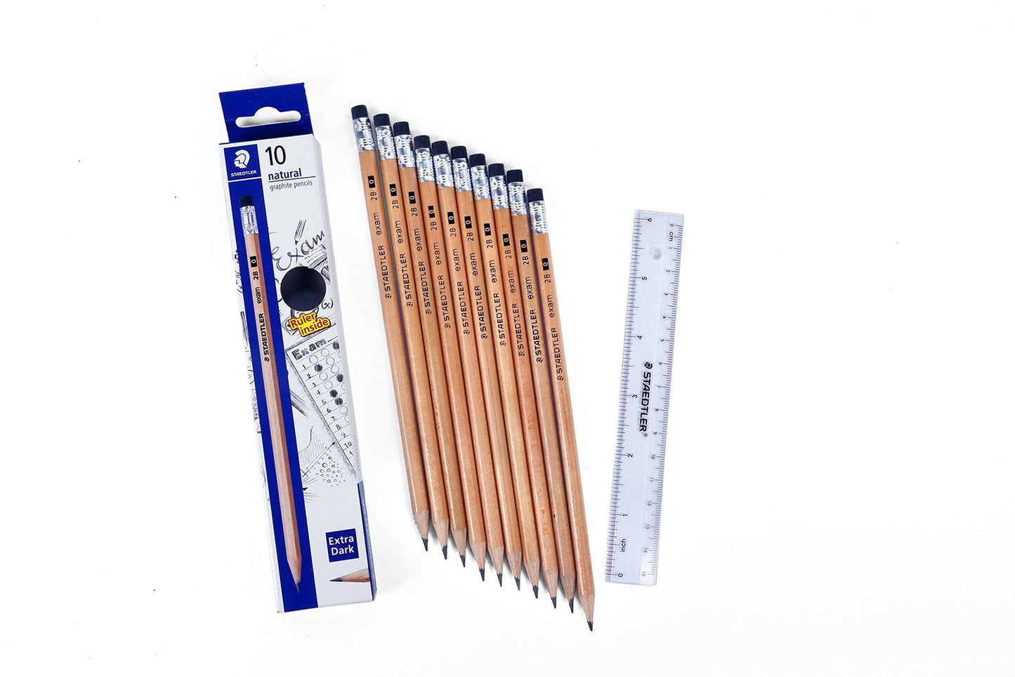 STAEDTLER 132 40N C10 NATURAL PENCIL PACK OF 10PCS