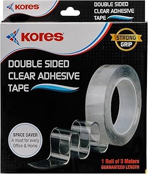 KORES DOUBLE SIDED CLEAR TAPE