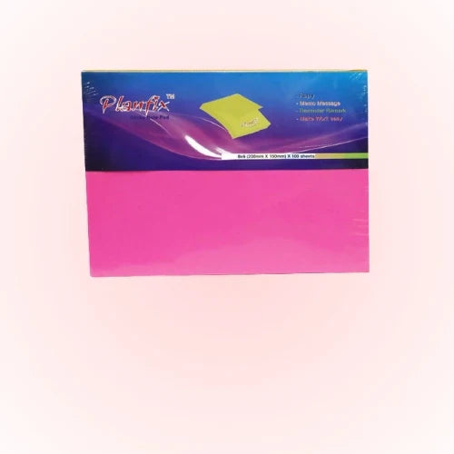 PLANFIX 008 STICKY PAD 8X6 100ST