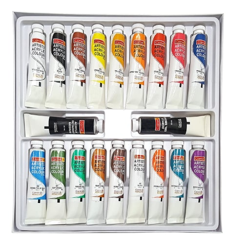 CAMEL ARTIST ACRYLIC COLORS 18 SHADES 20ML