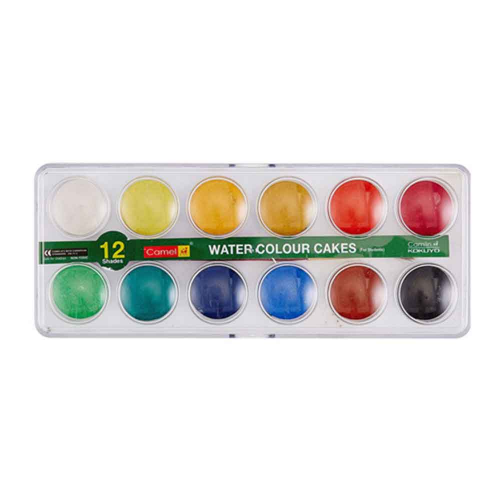 CAMEL WATER CAKE 12 COLOUR +1 BRUSH