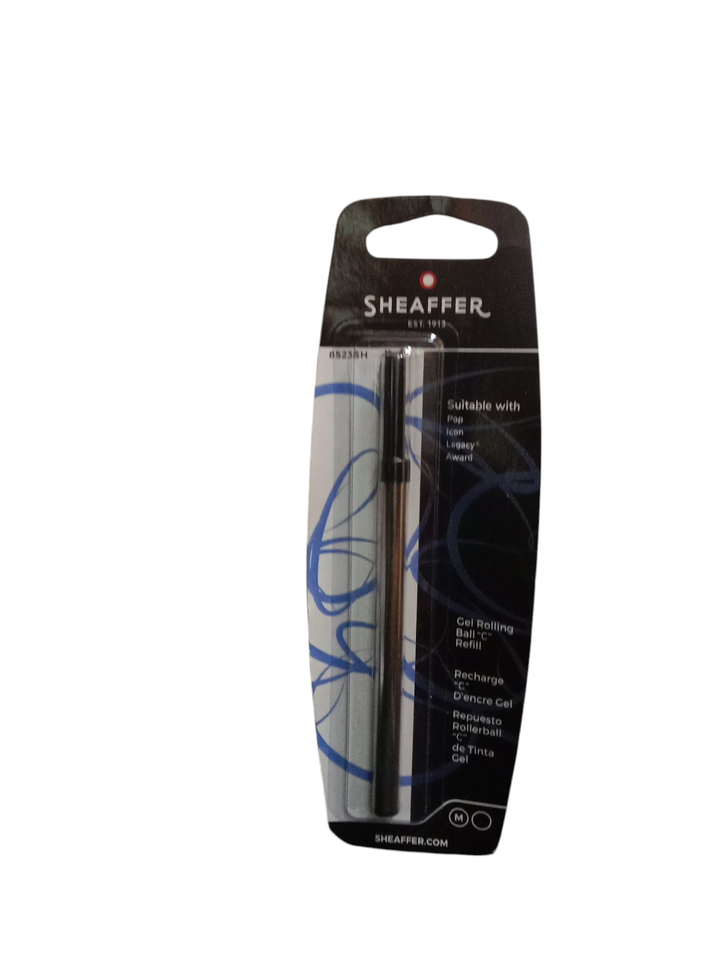 SHEAFFER REFILL C STYLE BLACK M RB
