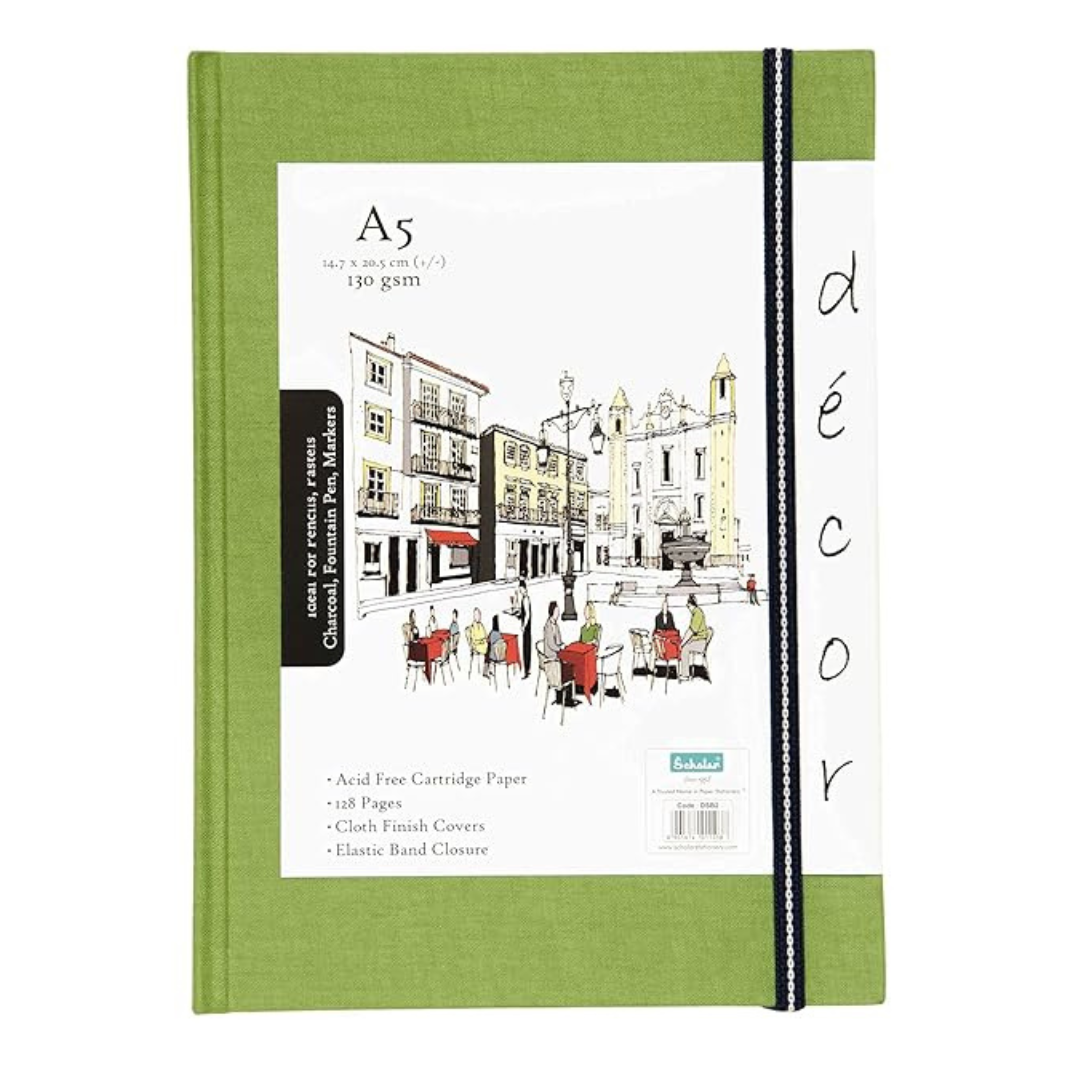 SCHOLAR DSB2 A5 DECOR SKETCH BOOK