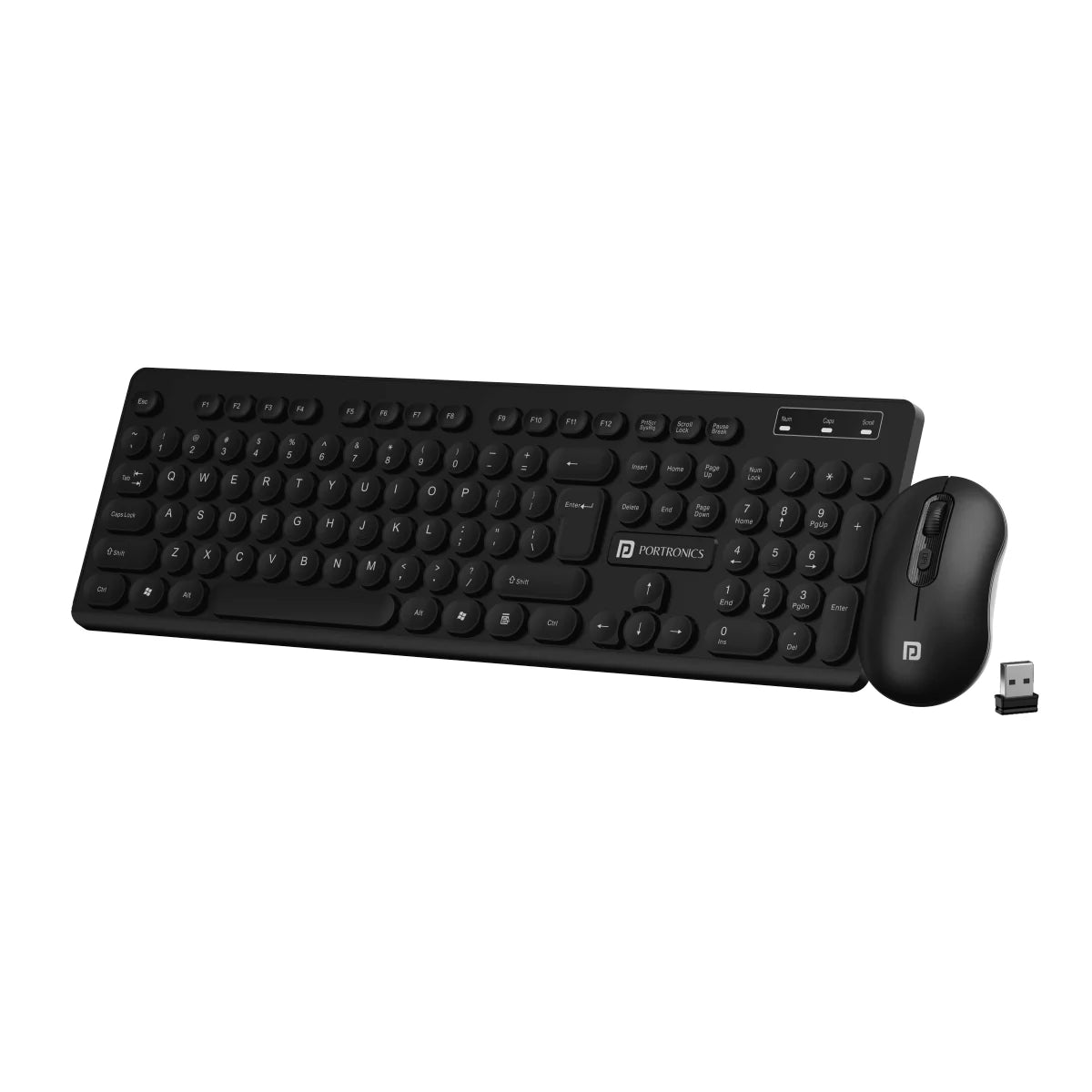 PORTRONICS 1887 KEY6 WIRELESS KEYBOARD COMBO