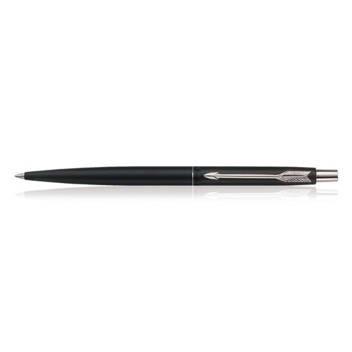 PARKER CLASSIC MATTE BLACK CHROME TRIM BALL PEN