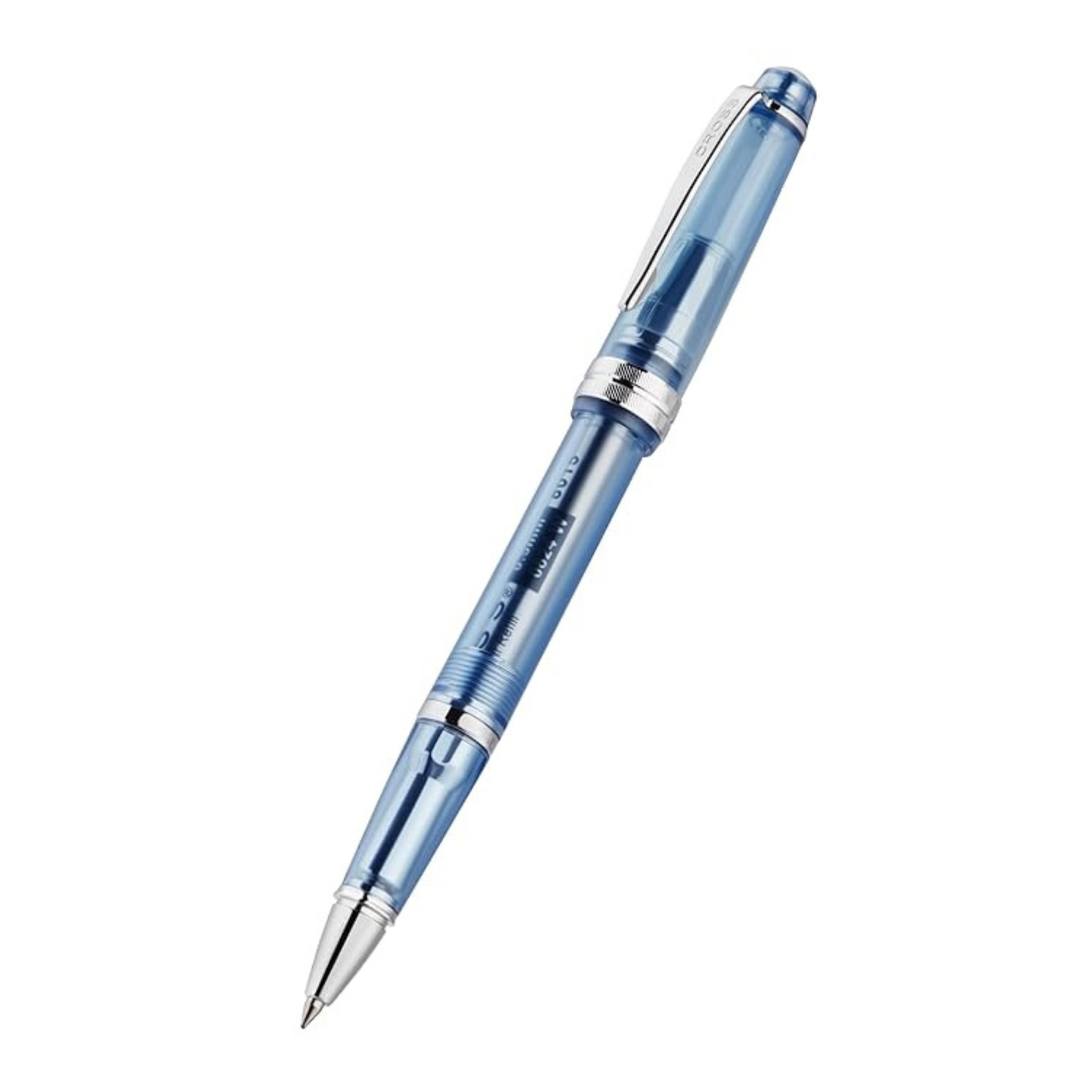 CROSS AT0745-18 BAILEY LIGHT TRANSLUCENT NAAVY BLUE ROLLER BALL PEN