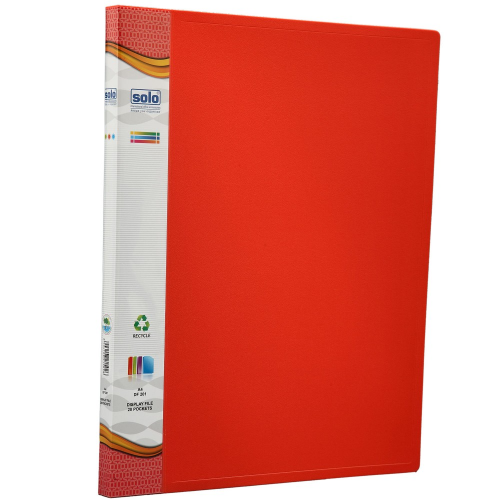SOLO DF 201 A4 DISPLAY FILE 20 POCKETS