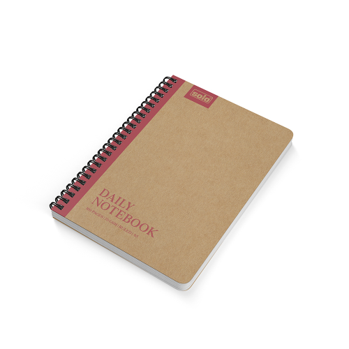 SOLO NA 503 A5 KRAFT PAPER NOTEBOOK 160 PAGES