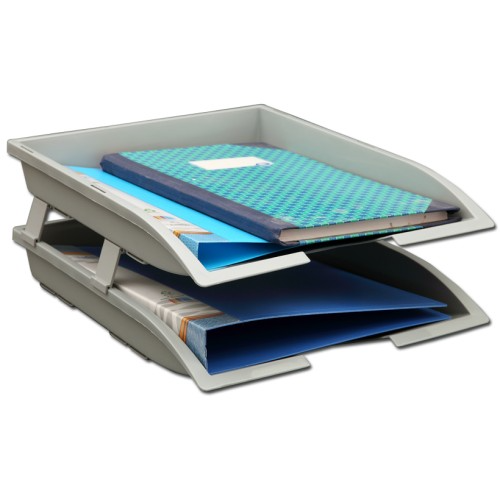 SOLO TR 112 2 SHELVES PAPER & FILE TRAY