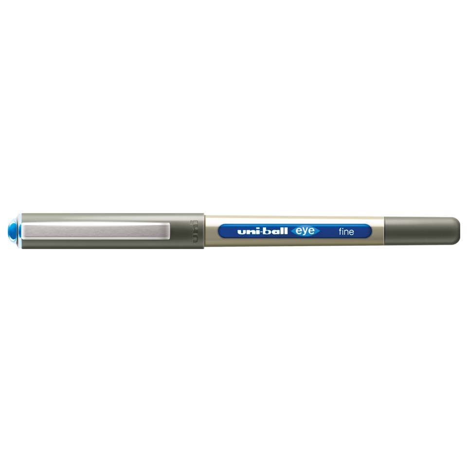 UNIBALL 157 EYE 0.7MM ROLLER BALL PEN LIGHT BLUE