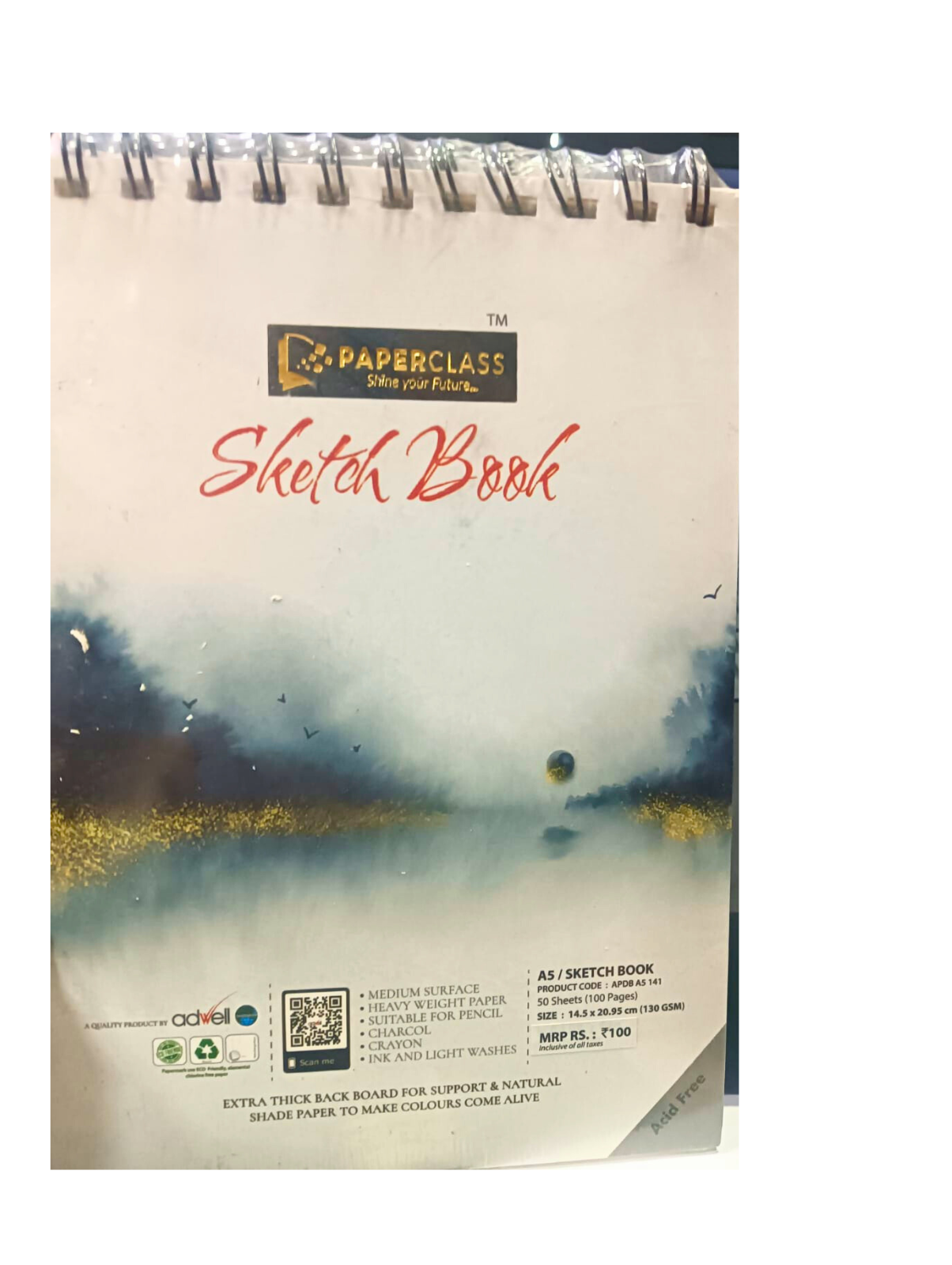 AW APDB-141 SKECH NOTEBOOK A5 100